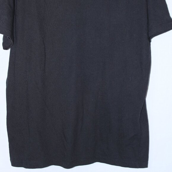Metallica Logo T-Shirt Mens Size M Medium Black American Eagle Tailgate 2020 Tee - Picture 4 of 5